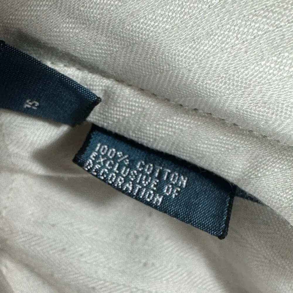 Polo Ralph Lauren Mens 34x30 Khaki Chino Pants Classic Fit 100% Cotton Beige